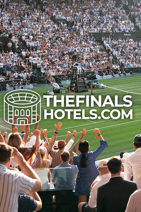 Center Court at Wimbledon during The Championships